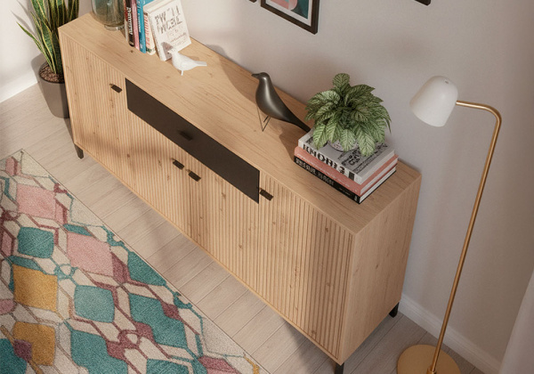 Aparador 4 puertas y 1 cajón AVIGNON