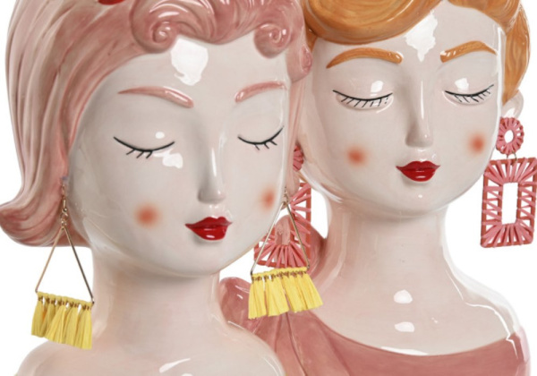 Macetero busto de mujer FEMME