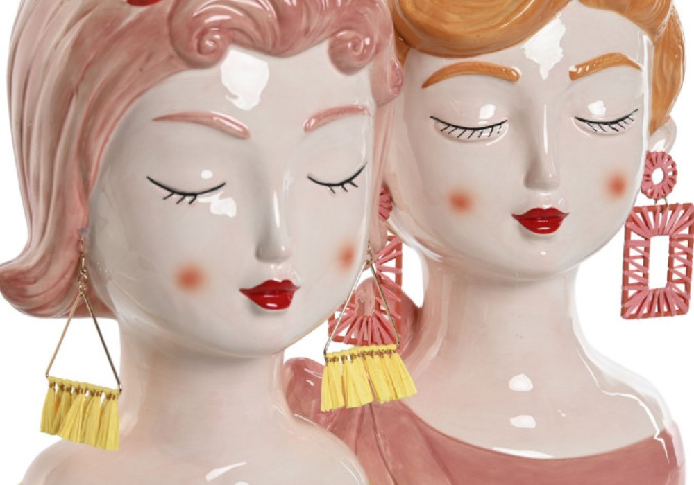 Macetero busto de mujer FEMME