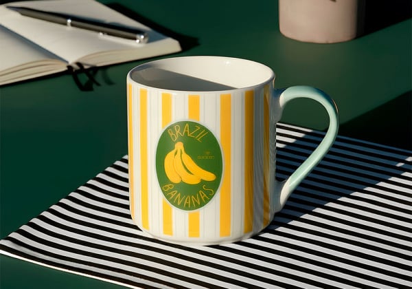 Mug de porcelana FRUITS