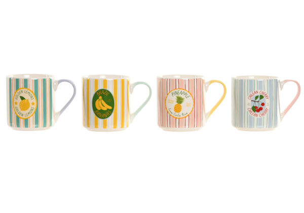 Mug de porcelana FRUITS Mug de porcelana FRUITS