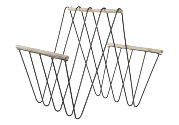 Revistero hierro ZIGZAG