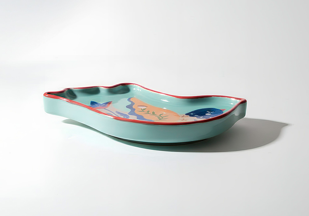 Bandeja vaciabolsillos de cerámica BIRD