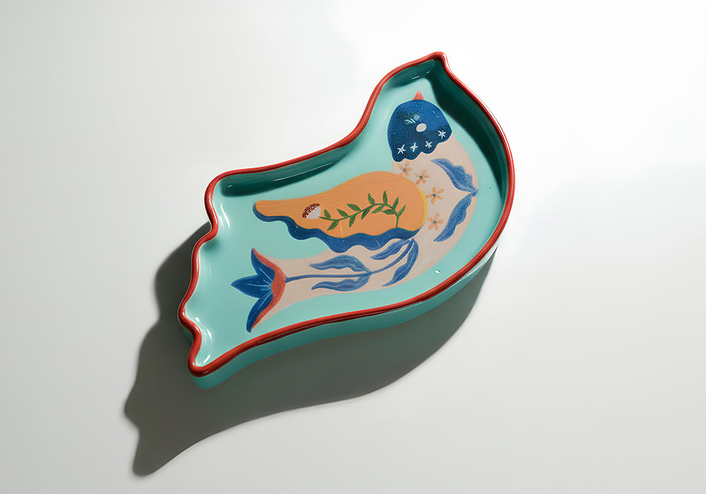 cópia da bandeja de vácio cerâmica de Fizzi