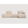Sofá modular terminal com chaiselongue TINA Sofá modular terminal com chaiselongue TINA