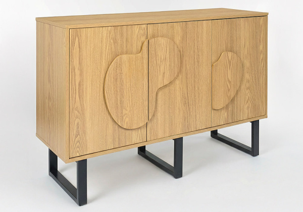 Aparador madera natural 3 puertas CALI Aparador madera natural 3 puertas CALI