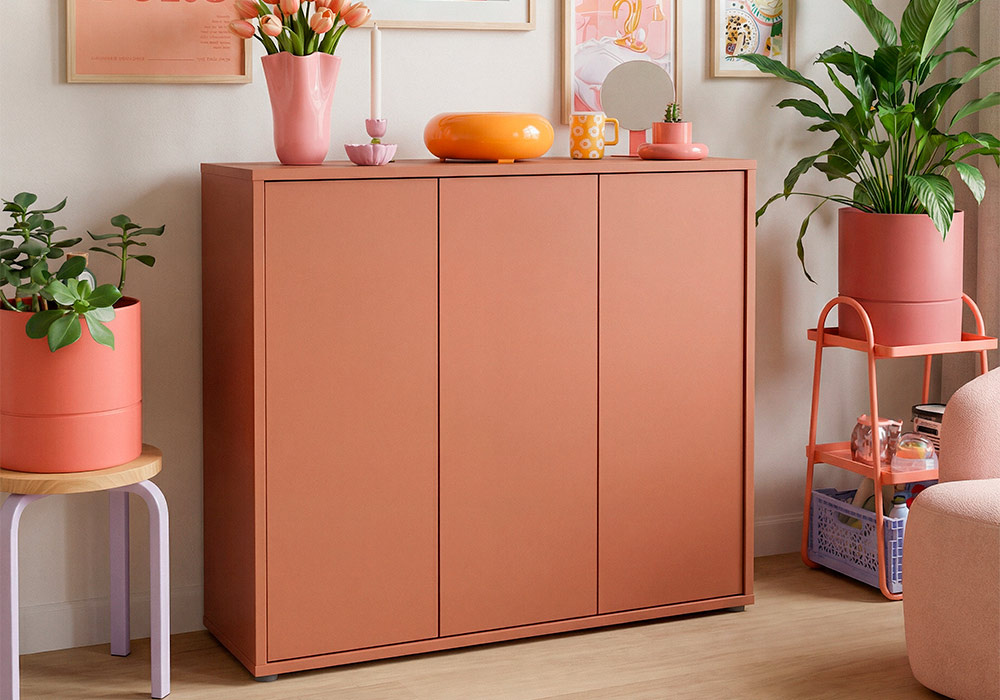 Zapatero 3 puertas y 8 baldas BLOOM