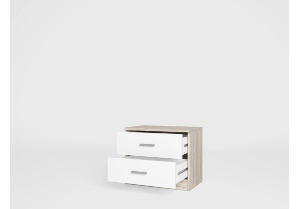 Cabecero y dos mesitas Mónaco Star detalle cajón