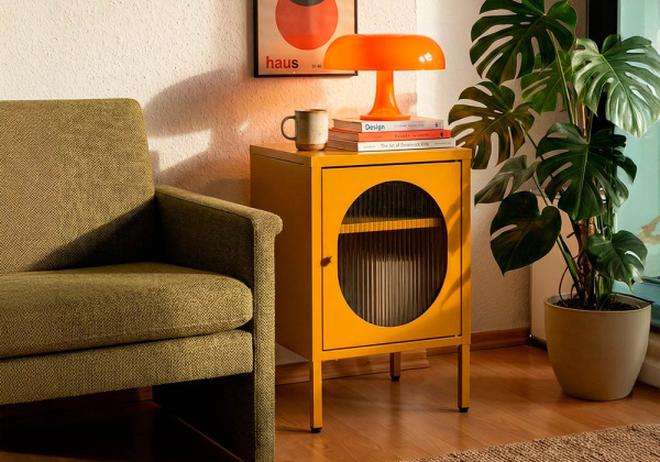 Mesa lateral de metal COLORS