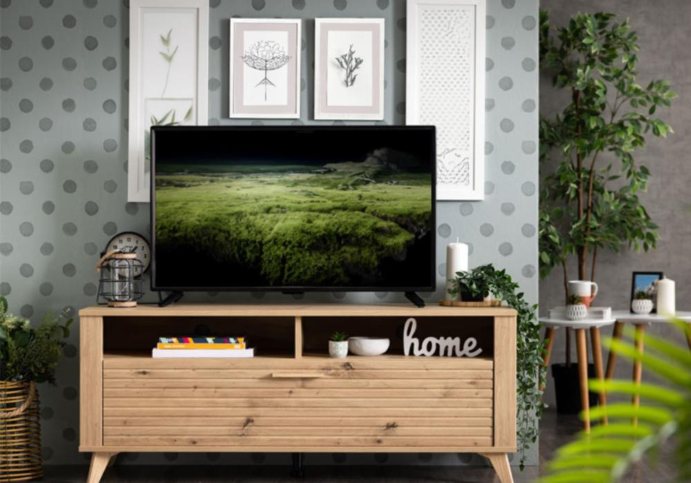 Tabela de TV com as pernas Redon