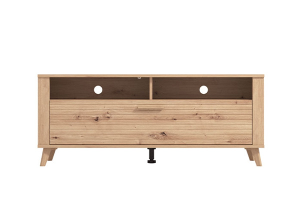 Mesa TV con patas REDON frontal