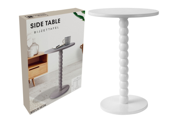 Mesa auxiliar madera alto 50 cm NOVA Mesa auxiliar madera alto 50 cm NOVA