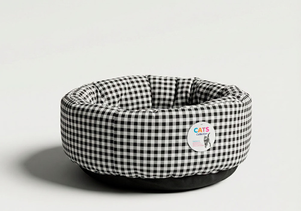 Cama para gatos MAMBO - negra/producto