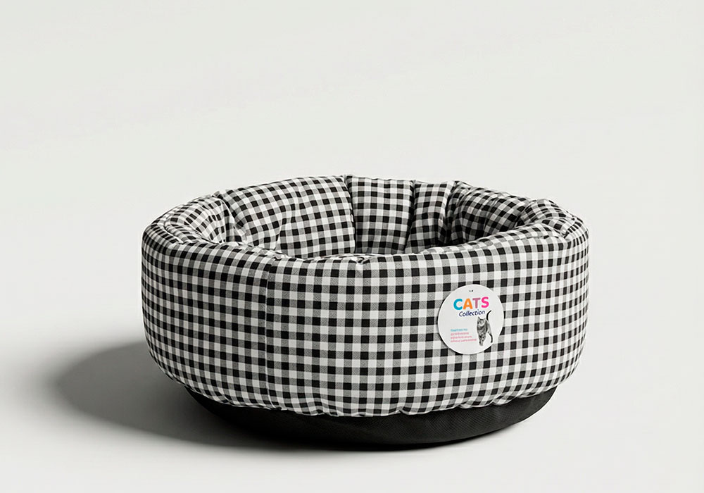 Cama para gatos MAMBO - negra/producto