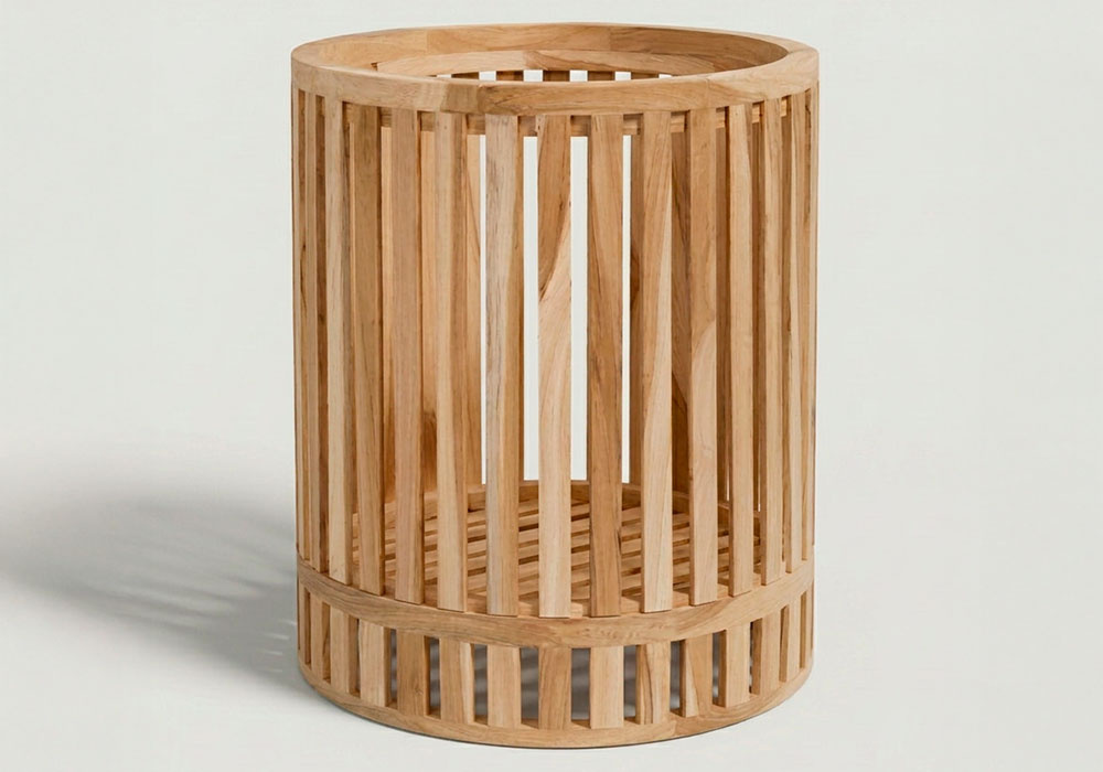 Vaso para plantas em teca RONDA