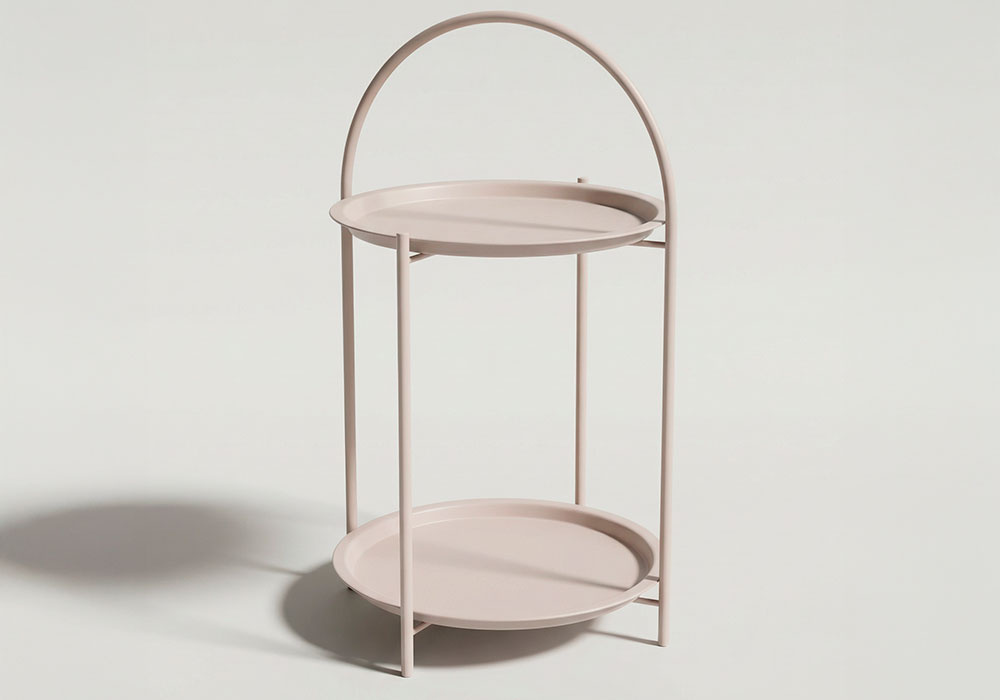 Mesa auxiliar metálica BRISA arena