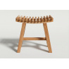 Taburete de teca NAMI