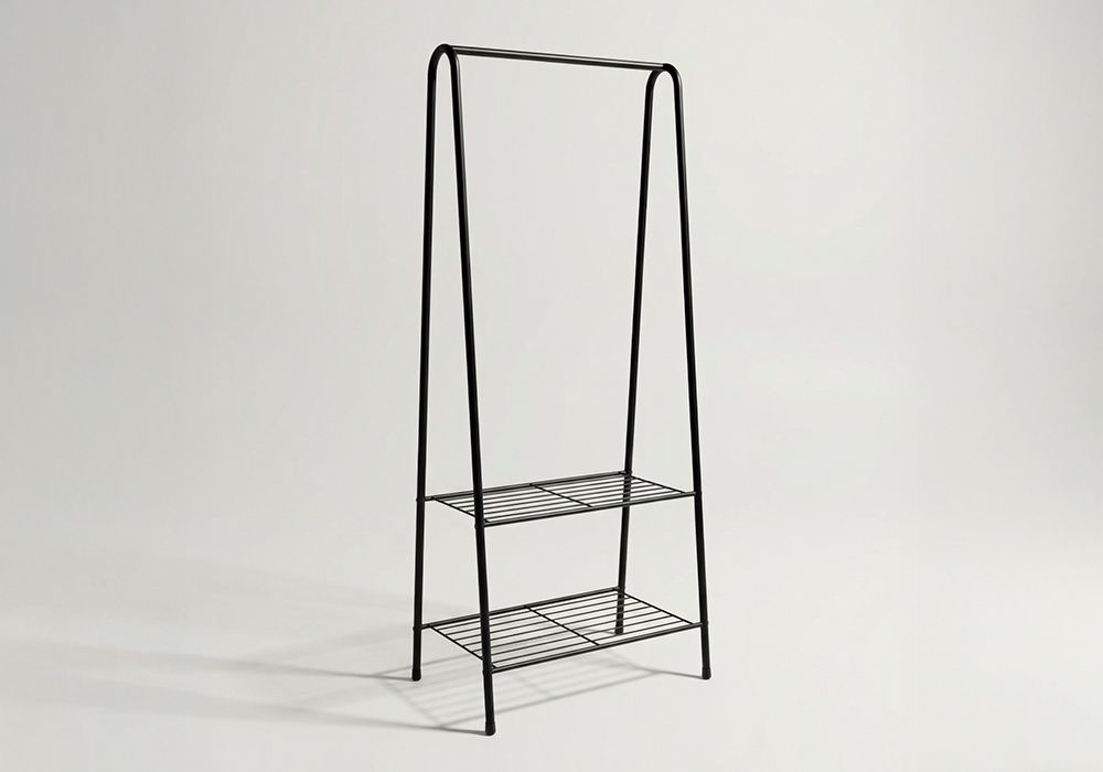 Perchero de pie metálico AIRE lateral