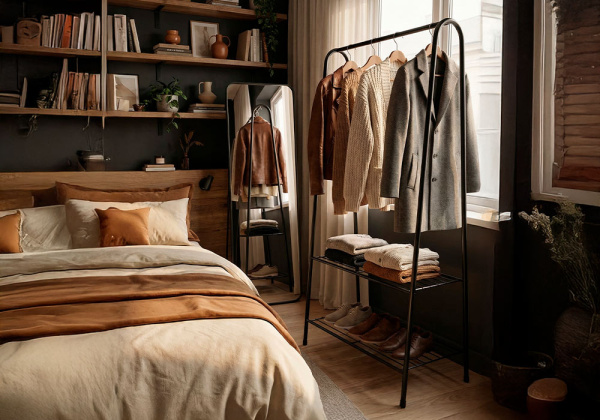 Perchero de pie metálico AIRE ambiente