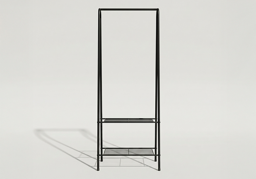 Perchero de pie metálico AIRE frente