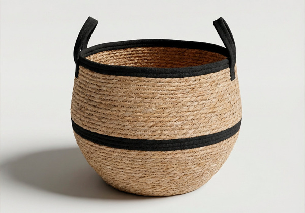 Cesta algodón con asas NÓMADA