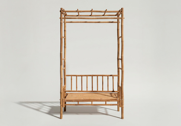 Banco com pérgola em bambu SOLARA