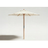 Sombrilla de jardín SIROCO Beige Frontal