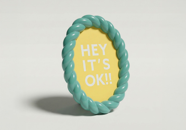 Marco para fotos colores varios SAY lado verde redondo