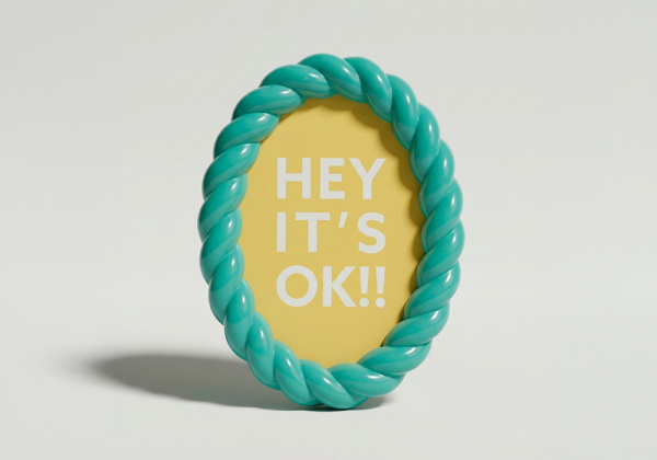 Marco para fotos colores varios SAY frente verde redondo