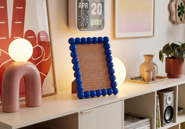 Quadro retangular AMBER