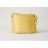 Cojín con flecos GIORNO Amarillo Frente