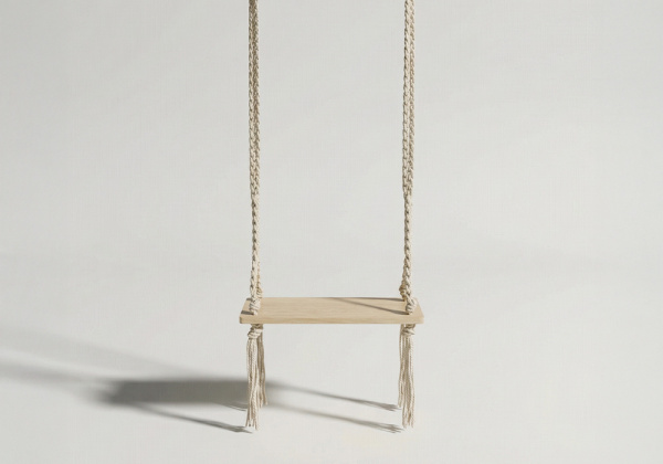 Columpio de madera de pino BAMBOO