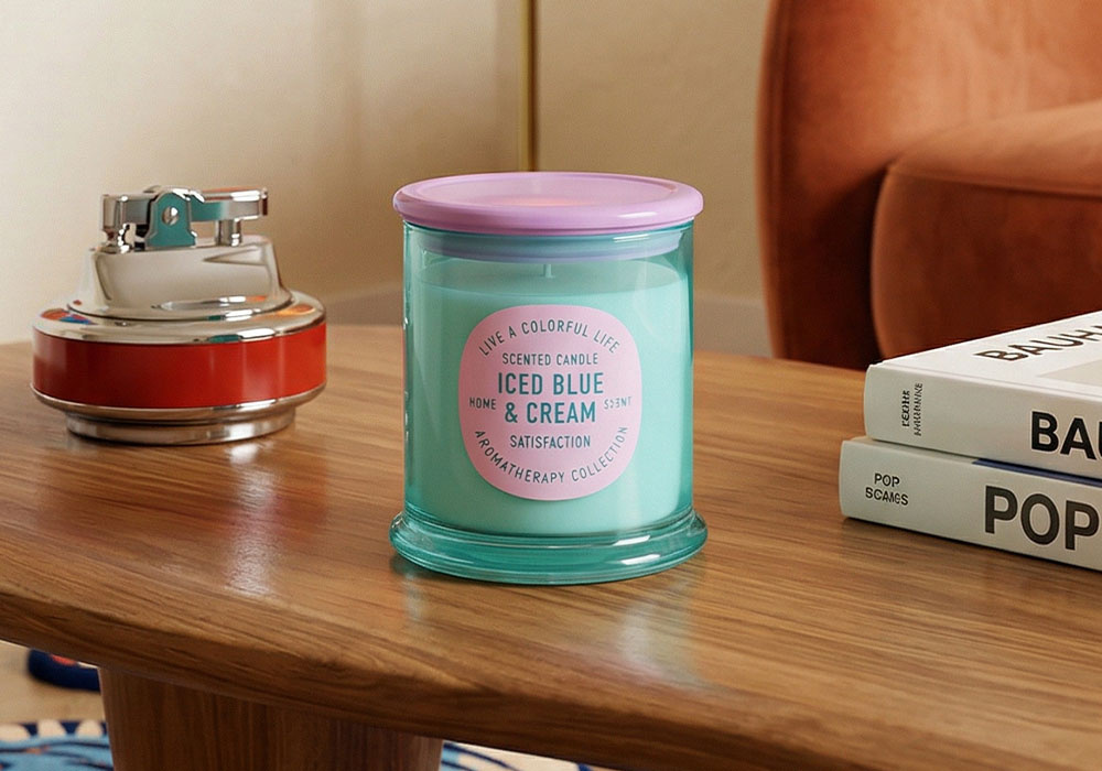 Vela perfumada vidrio SUN Verde Ambiente