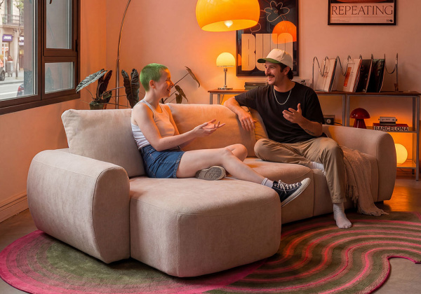 Chaiselongue 3 plazas BALU ambiente 1