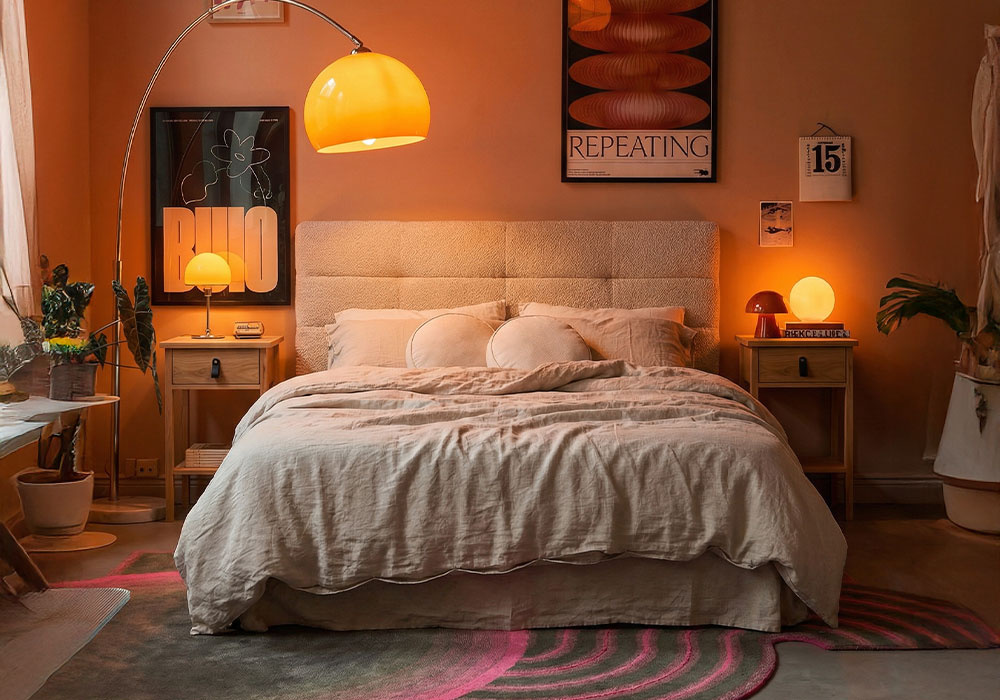 Cabecero tapizado LUMA decorada 3