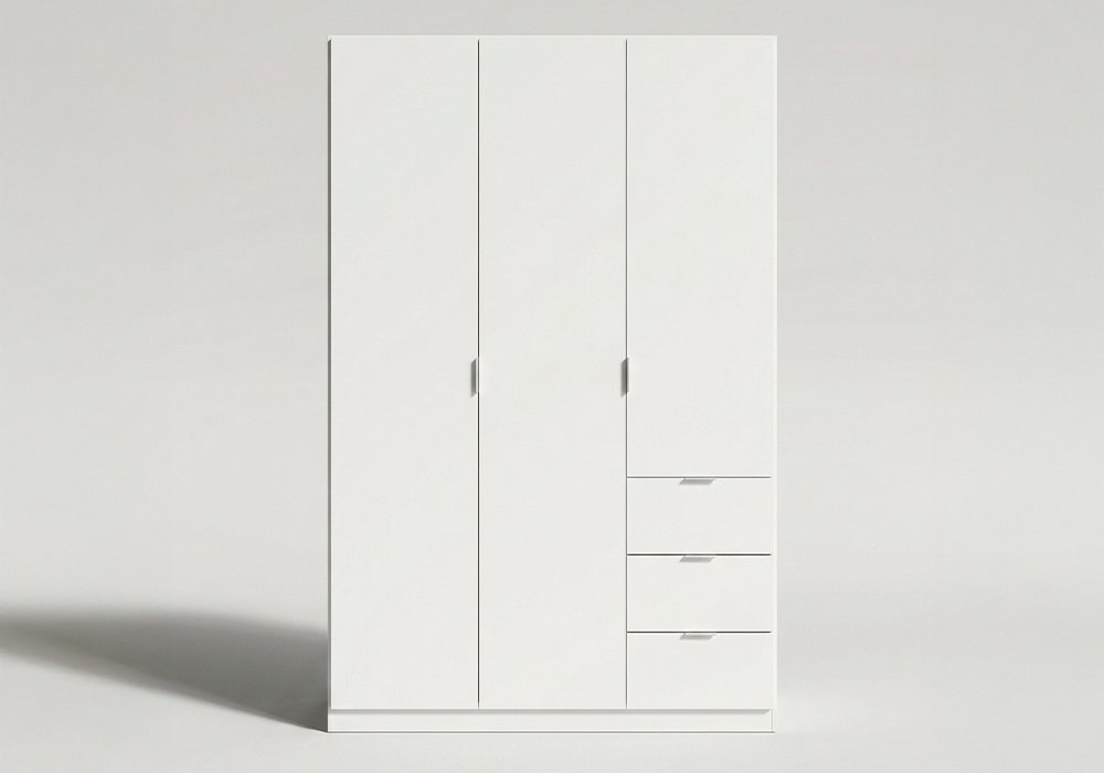 Armário 3 portas e 3 caixotes COVA