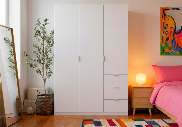 Armário 3 portas e 3 caixotes COVA