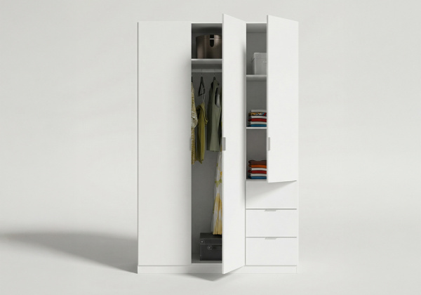 Armario 3 puertas y 3 cajones COVA