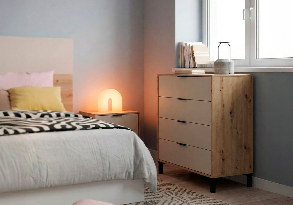 Cómoda 4 cajones LOIRA ambiente