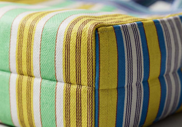 Bolsa Shopper SAC Azul/Verde detalle