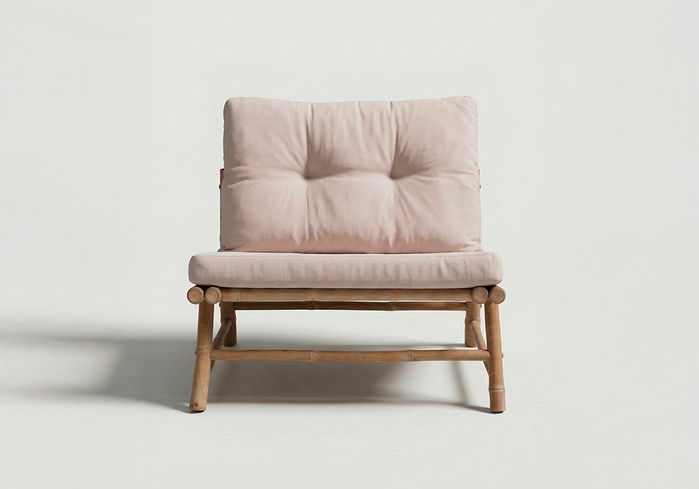 Silla de madera de bambú BAHIA