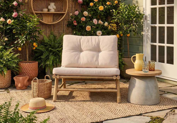 Silla de madera de bambú BAHIA ambiente Silla de madera de bambú BAHIA ambiente