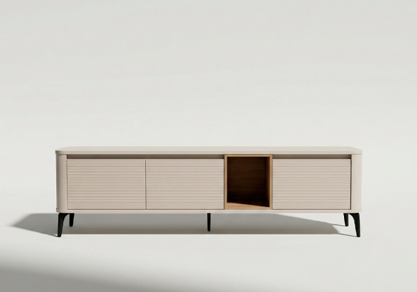 Mueble TV con patas metálicas NUDE-principal