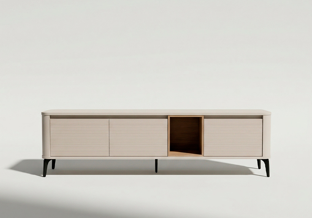 Mueble TV con patas metálicas NUDE-principal