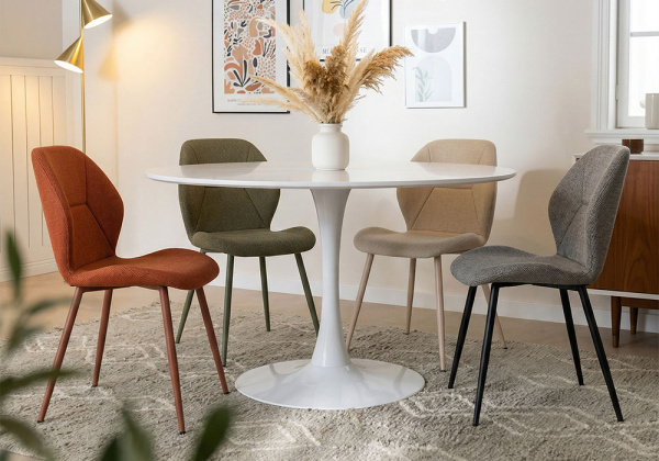 Silla comedor tapizada KEIRA-decorada