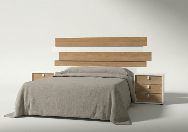 Dormitorio matrimonio con 2 mesillas ASTRA lateral