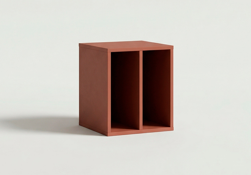 Estantería interior 2 huecos KUBO-3.4 Estantería interior 2 huecos KUBO-3.4