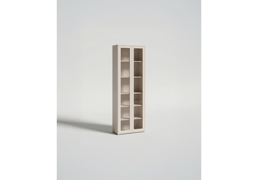 Vitrina 2 puertas cristal KUBO-3.4