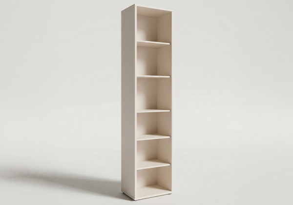 Estantería con trasera y baldas KUBO