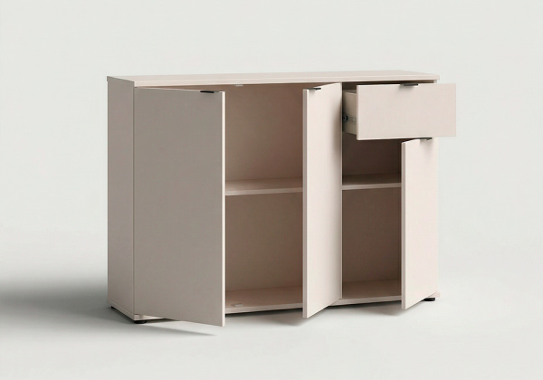 Aparador 3 puertas 1 cajón KUBO-3.4 sand